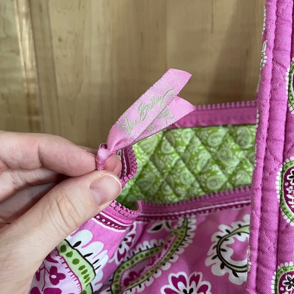 Vera Bradley large tote bag paisley pattern - Picture 4 of 6